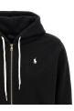 Zipped hoodie Black