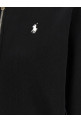 Zipped hoodie Black