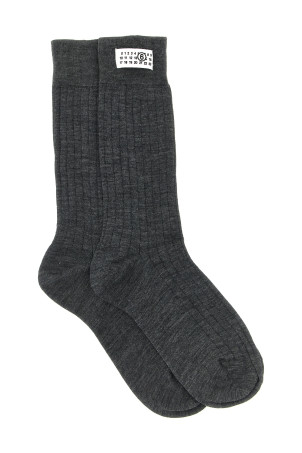 Носки «Numeric Signature MM6», серые S52TL0040M13295860M