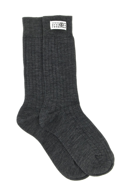 Носки «Numeric Signature MM6», серые S52TL0040M13295860M
