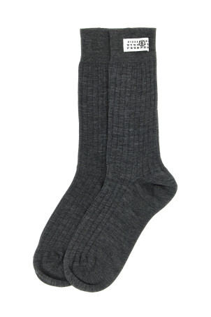 Носки «Numeric Signature MM6», серые S52TL0040M13295860M