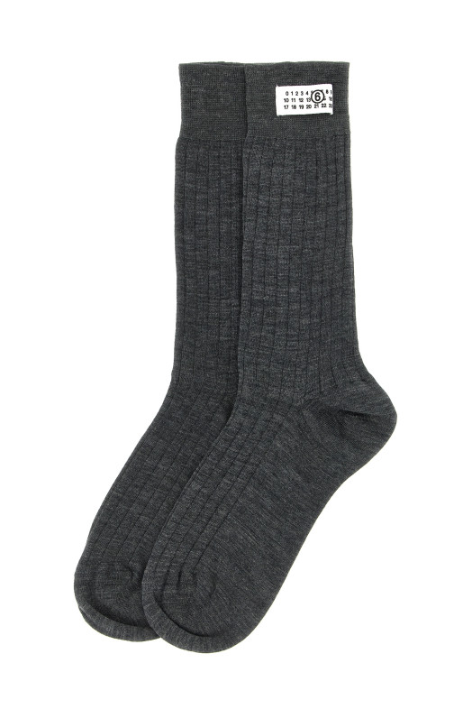Носки «Numeric Signature MM6», серые S52TL0040M13295860M