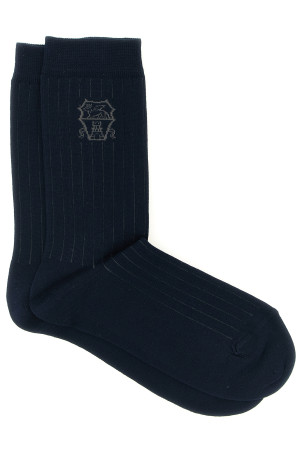 Socks Coat of arms of Solomeo Blue