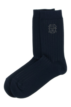 Socks Coat of arms of Solomeo Blue