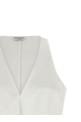 Топ із твілу «Fluid White» BRUNELLO CUCINELLI MH530DX702C600
