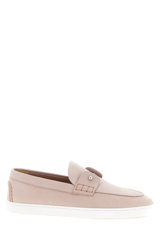 Loafers with 'Chambeliboat' metal detail Pink