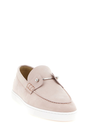 Loafers with 'Chambeliboat' metal detail Pink