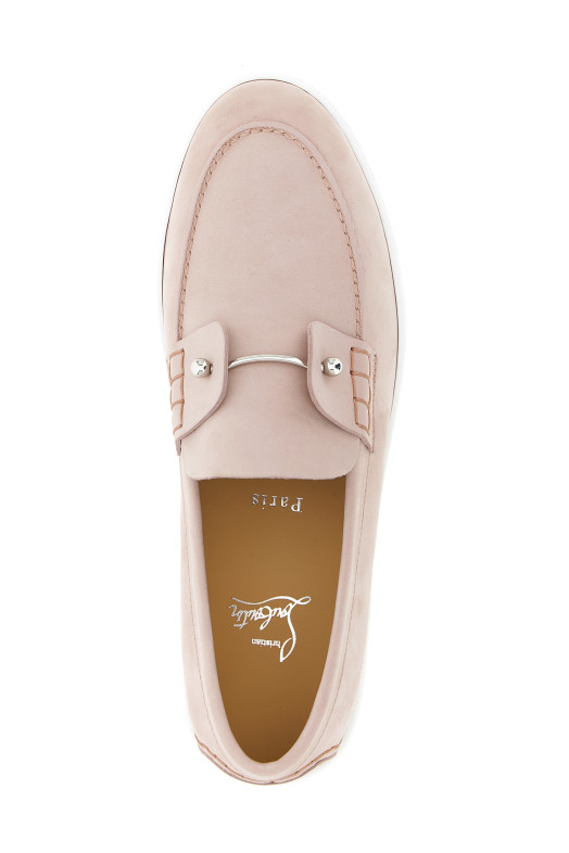 Loafers with 'Chambeliboat' metal detail Pink