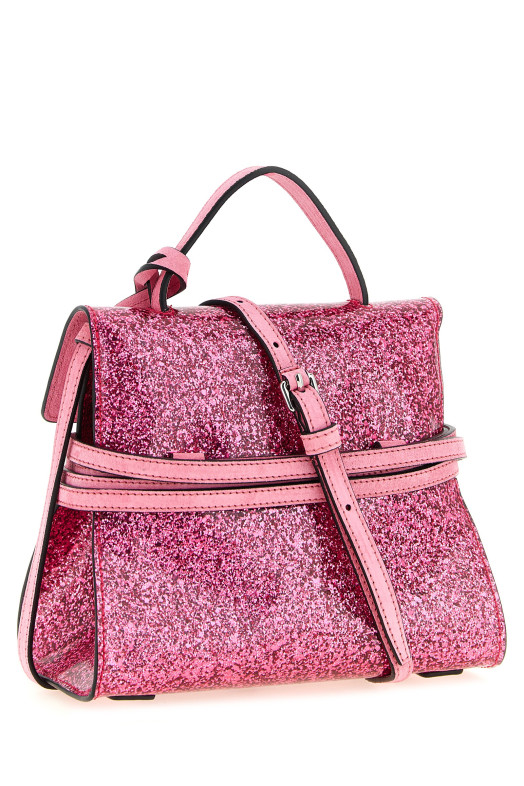 'Tie Me' small handbag Pink
