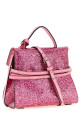 'Tie Me' small handbag Pink