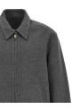 Wool and cashmere jacket Gray