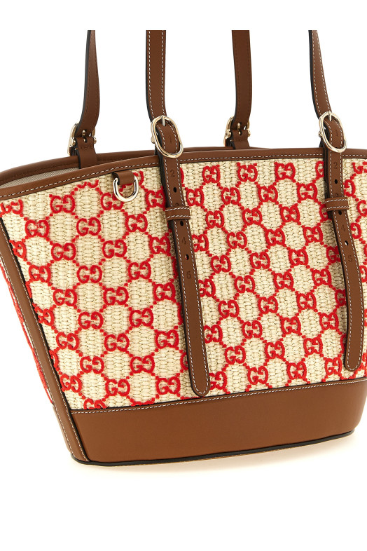 Small woven shopping bag Multicolor