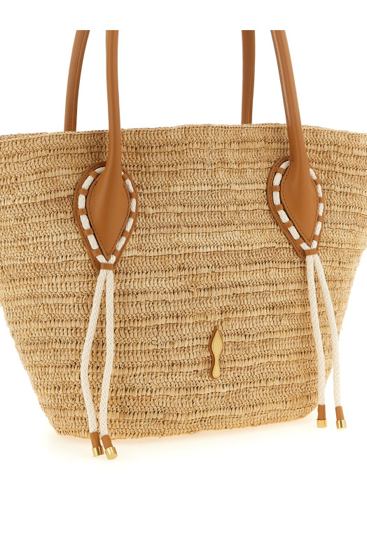 'Venus Basket' large shopping bag Beige