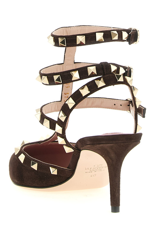 Туфли-лодочки Valentino Garavani «Rockstud», коричневые W2S0375CVB0TO