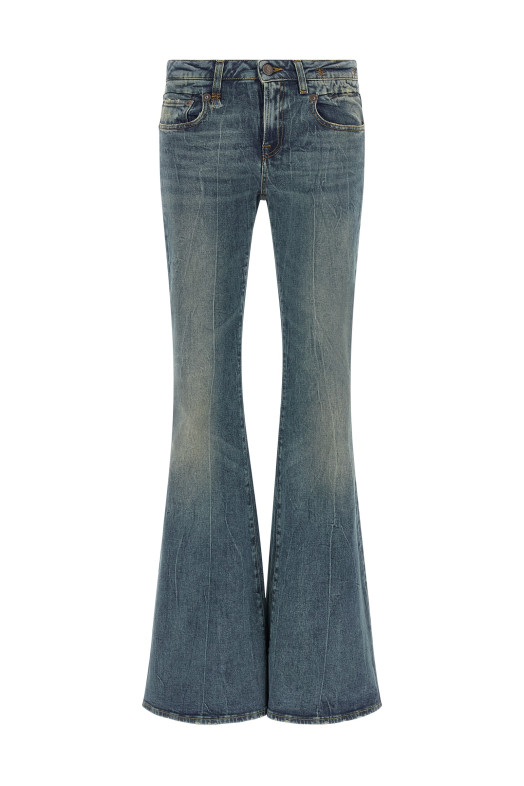 Джинсы «Overflow Boy Flare», синие R13WD142D081AKELLYBLUESTRETCH