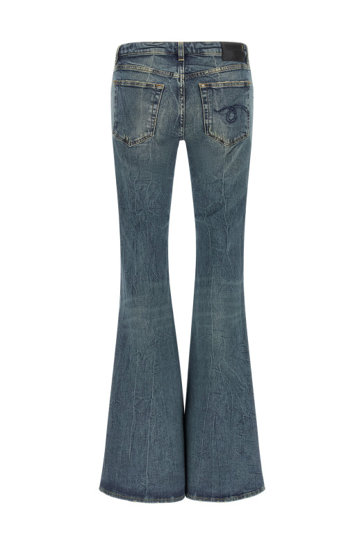 Джинсы «Overflow Boy Flare», синие R13WD142D081AKELLYBLUESTRETCH
