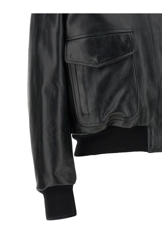 'Aviator' jacket Black