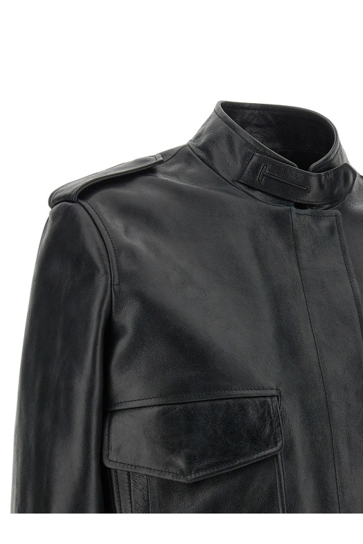 'Aviator' jacket Black