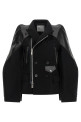 Вовняна куртка Melton, чорна SACAI 2608635001