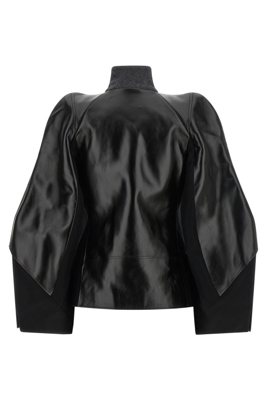 Вовняна куртка Melton, чорна SACAI 2608635001