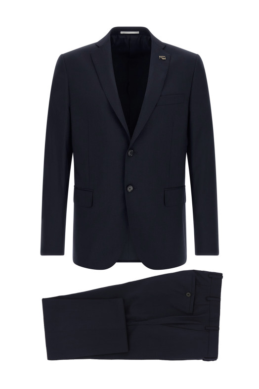 Wool dress Blue