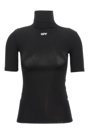 'Off Stamp' logo stencil t-shirt Black