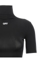 'Off Stamp' logo stencil t-shirt Black