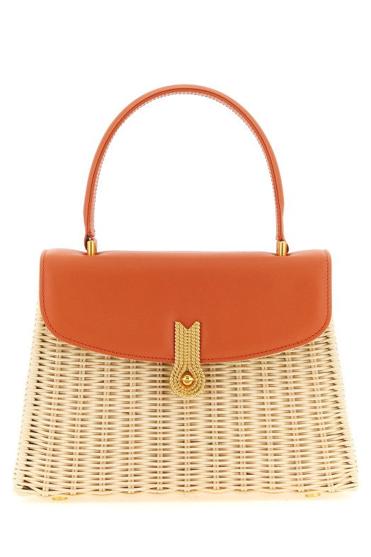 'Queen Rattan' handbag orange