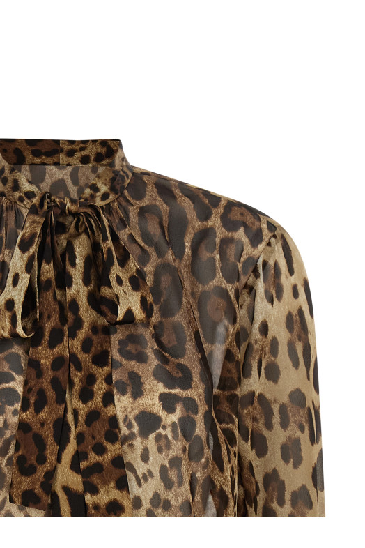 'Leo' shirt Brown