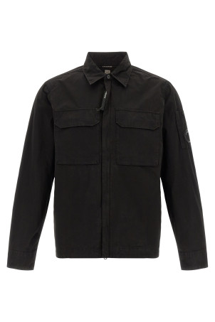 'Lens' overshirt Black
