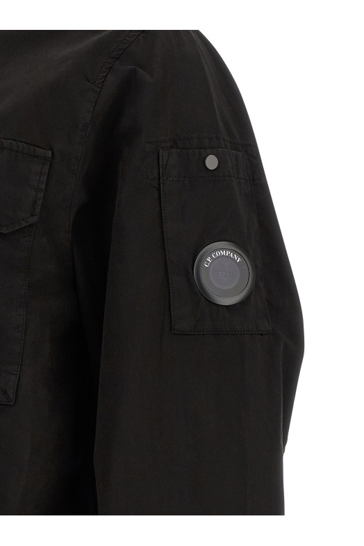 'Lens' overshirt Black