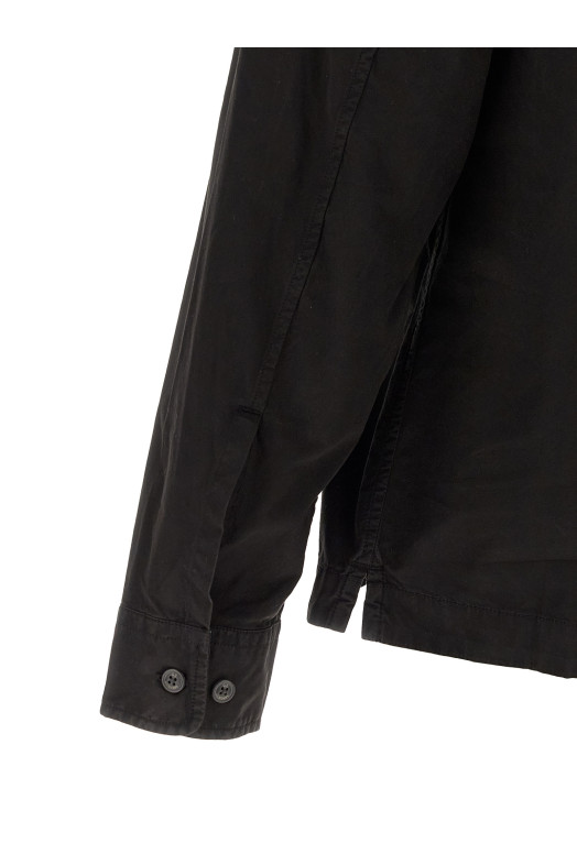 'Lens' overshirt Black