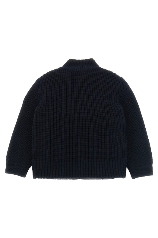 Padded cardigan Blue