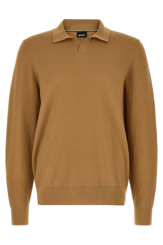 'H-Lomarino' polo shirt Brown