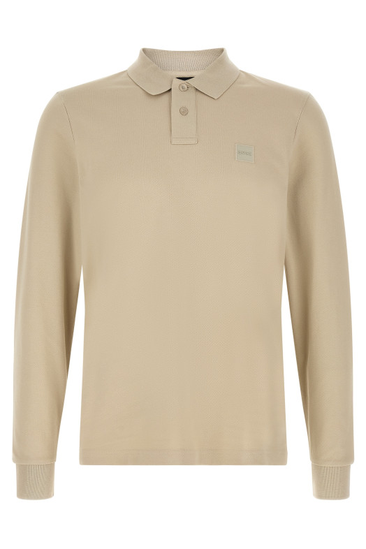 'Passerby' polo shirt Beige