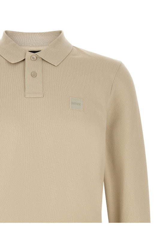 'Passerby' polo shirt Beige