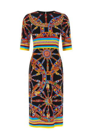 'Carretto' dress Multicolor