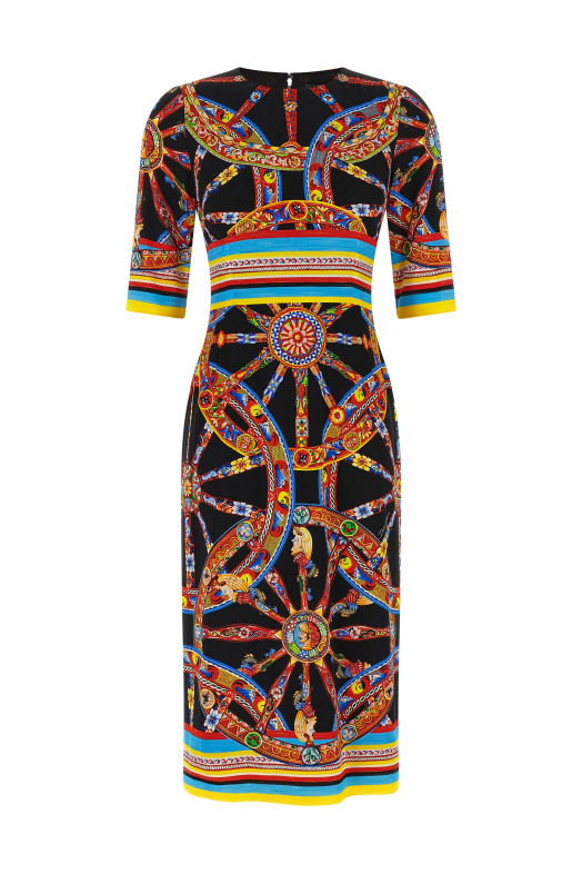 'Carretto' dress Multicolor
