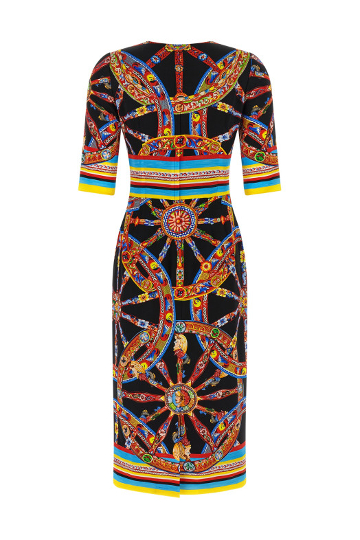 'Carretto' dress Multicolor