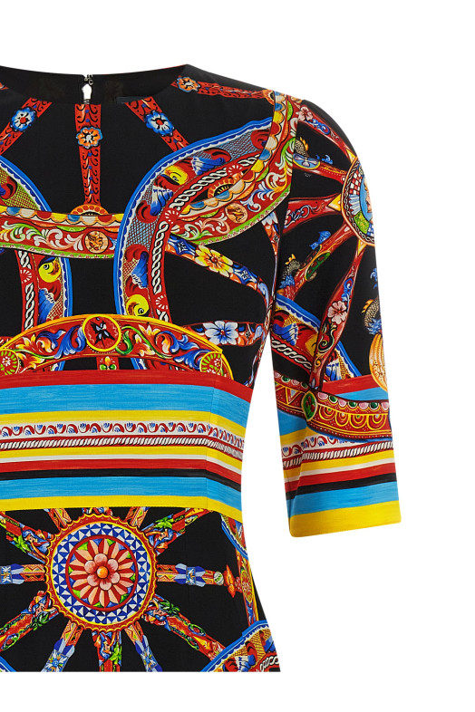 'Carretto' dress Multicolor