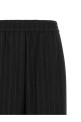 Синие брюки в тонкую полоску с микро-пайетками BRUNELLO CUCINELLI MG576P9354C522