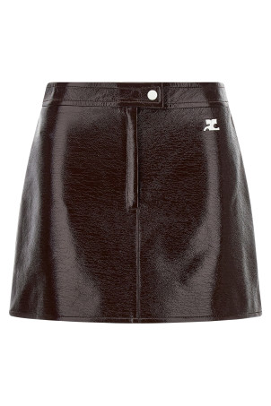 'Reedition' skirt Bordeaux