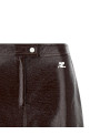 'Reedition' skirt Bordeaux
