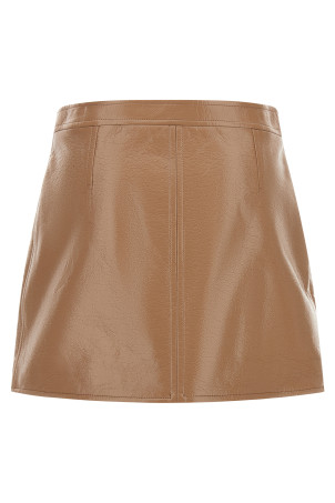 'Reedition' skirt Beige