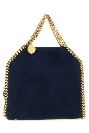 'Falabella mini' suede shoulder bag Blue