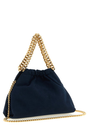 Сумка через плече Falabella Mini з шнурком, синя 7B0144WP05434000