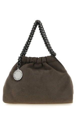 Сумка через плечо Falabella Mini с завязками, серая 7B0144WP05432822