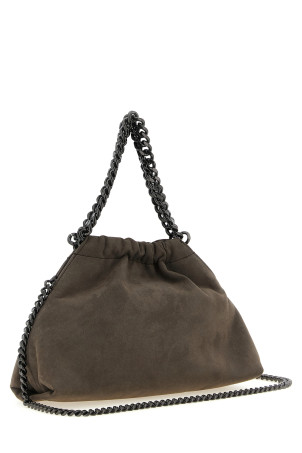 Сумка через плечо Falabella Mini с завязками, серая 7B0144WP05432822