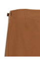 'New Linen' skirt Brown