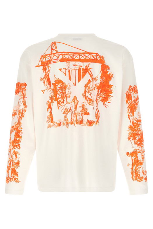 'City Nature Skate' T-shirt White